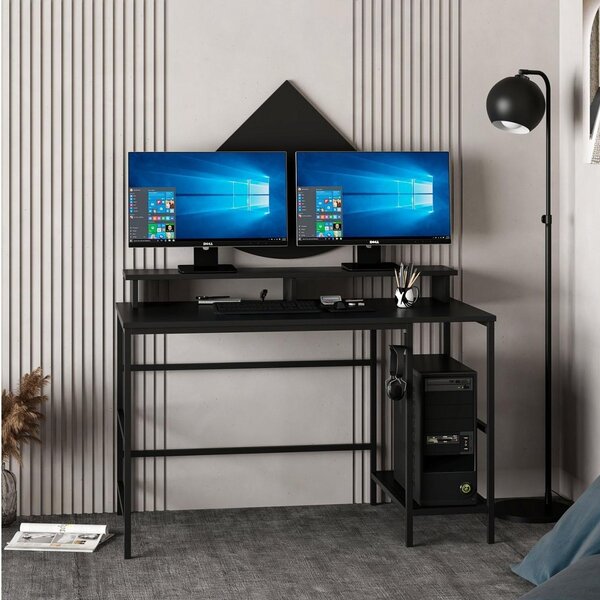 PC stolek Grana 2 (černá). Akce -25%