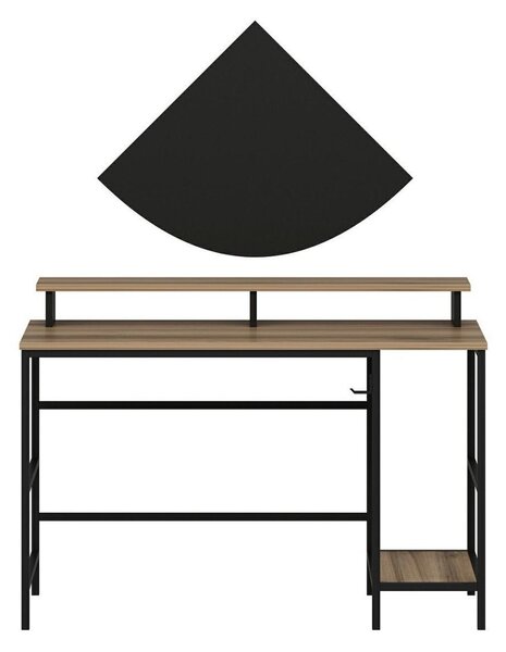 PC stolek Grana 2 (zlatá + černá)