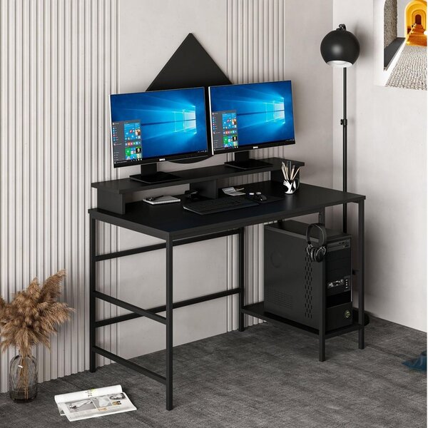 PC stolek Grana 2 (černá). Akce -25%