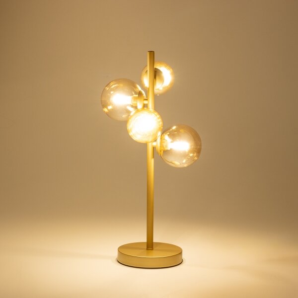 Brilagi - LED Stolní lampa MILLA 4xG9/3W/230V zlatá