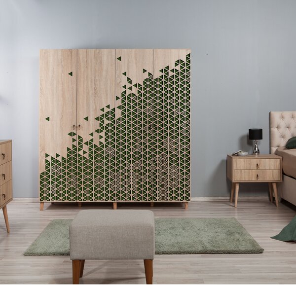 Šatní skříň Imaj 121 (dub sonoma). Akce -24%
