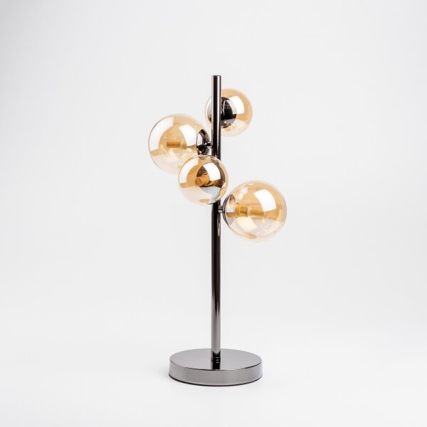 Brilagi - LED Stolní lampa MILLA 4xG9/3W/230V černý chrom/zlatá
