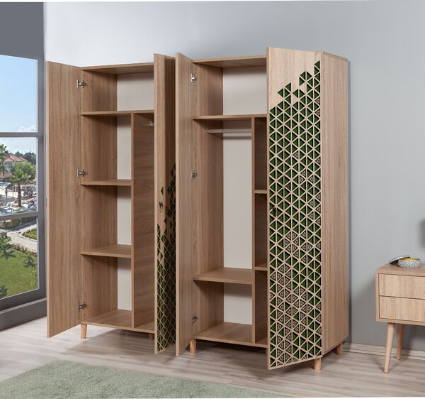 Šatní skříň Imaj 121 (dub sonoma). Akce -24%