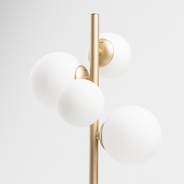 Brilagi - LED Stolní lampa MILLA 4xG9/3W/230V zlatá/bílá