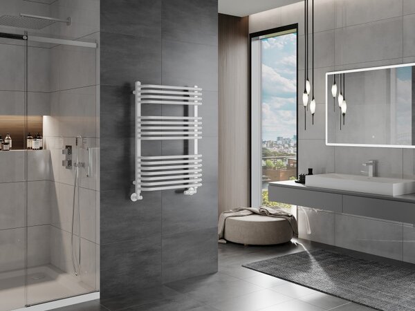 Mexen Apollo koupelnový radiátor 860 x 550 mm, 481 W, bílý - W117-0860-550-00-20