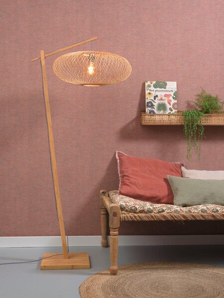 STOJACÍ LAMPA, 176/60/80 cm Good & Mojo - Online Only svítidla, Online Only