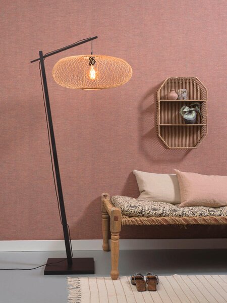 STOJACÍ LAMPA, 176/60/80 cm Good & Mojo - Online Only svítidla, Online Only