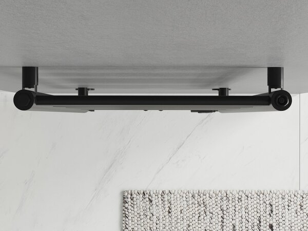Mexen Yodo koupelnový radiátor 1200 x 500 mm, 382 W, černý - W113-1200-500-00-70