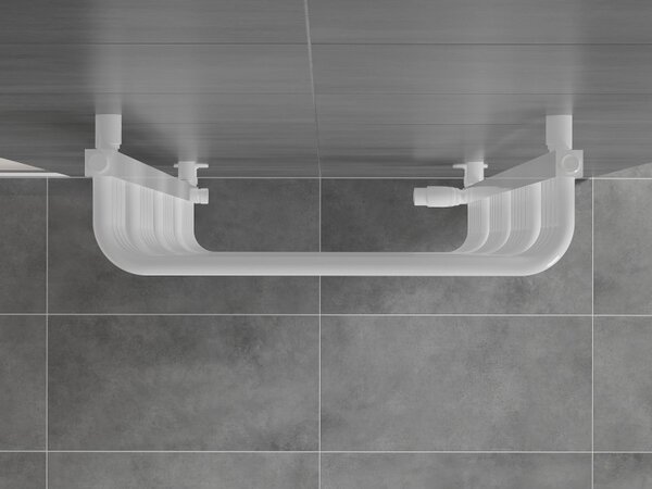 Mexen Apollo koupelnový radiátor 860 x 550 mm, 481 W, bílý - W117-0860-550-00-20