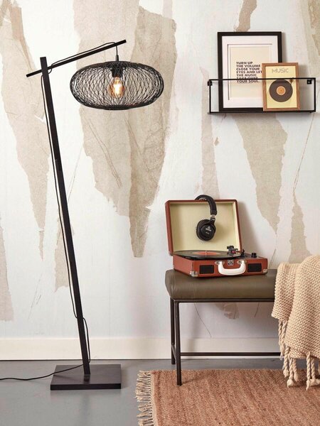 STOJACÍ LAMPA, 150/40/62 cm Good & Mojo - Online Only svítidla, Online Only