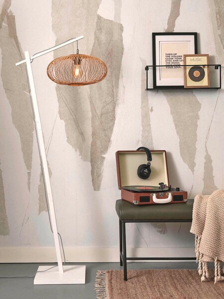 STOJACÍ LAMPA, 150/40/62 cm Good & Mojo - Online Only svítidla, Online Only