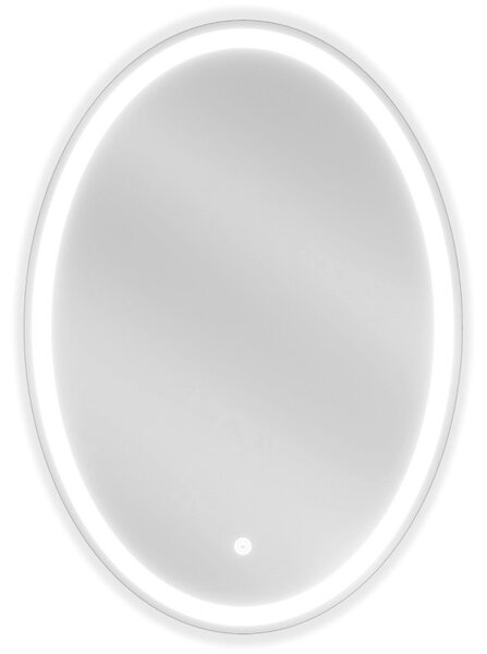 Mexen Elz osvětlené koupelnové zrcadlo 50 x 70 cm, LED 6000K, proti zamlžení - 9802-050-070-611-00