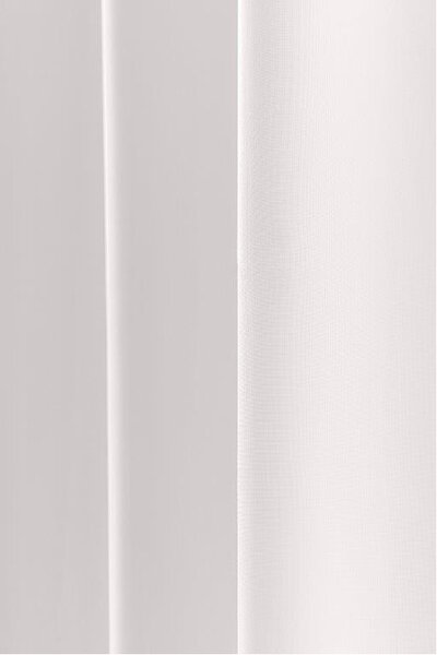 Závěs OXFORD LIGHT 140x250 cm, bílý Zavěšení: Řasící páska
