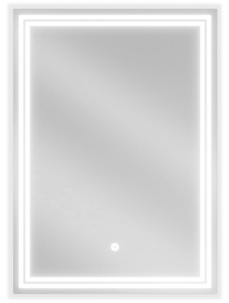 Mexen Taco koupelnové zrcadlo s podsvícením 50 x 70 cm, LED 6000K, proti zamlžení - 9805-050-070-611-00