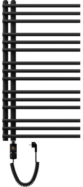 Mexen Neptun, elektrické topné těleso 900 x 500 mm, 600 W, černá, W101-0900-500-2600-70