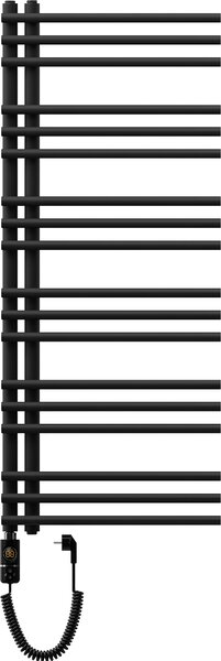 Mexen Neptun, elektrické topné těleso 1200 x 500 mm, 600 W, černá, W101-1200-500-2600-70
