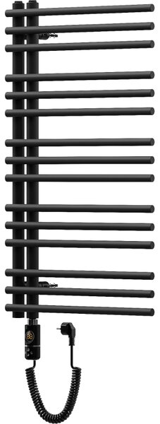 Mexen Neptun, elektrické topné těleso 900 x 500 mm, 600 W, černá, W101-0900-500-2600-70