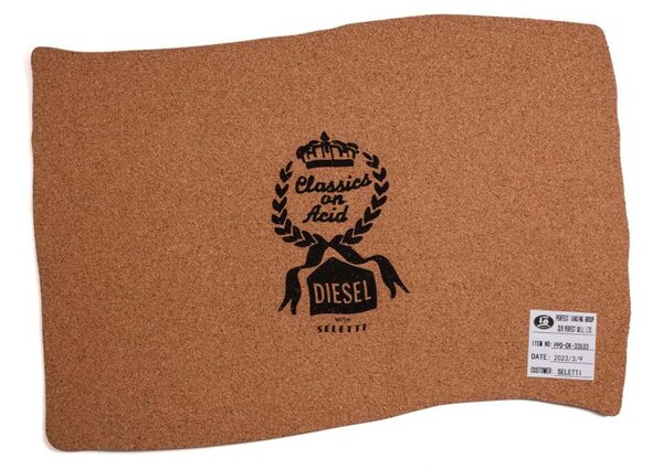 Seletti designové prostírání z korku Tablemat Acid