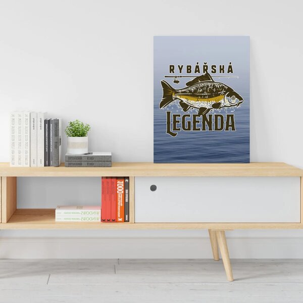 Sablio Dárková cedulka Rybářská legenda: 30x40 cm