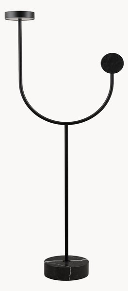 Malá stojací LED lampa z mramoru Grasil