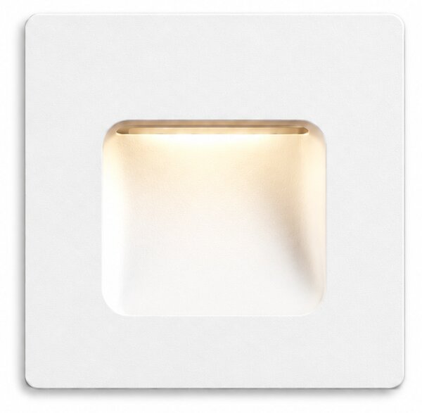 KOHL-Lighting LED zápustné svítidlo AGATAR, 7x7cm, 3W, 230V, 3000K