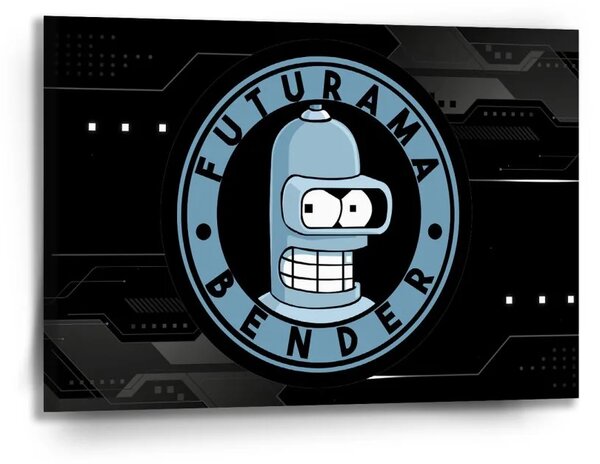 Sablio Obraz Futurama Bender Technology - 90x60 cm