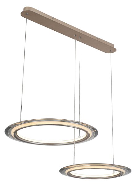ZÁVĚSNÉ LED SVÍTIDLO, 82/55/150 cm Dieter Knoll - Závěsná LED svítidla