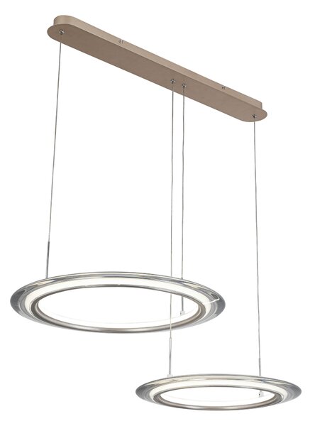 ZÁVĚSNÉ LED SVÍTIDLO, 82/55/150 cm Dieter Knoll - Závěsná LED svítidla
