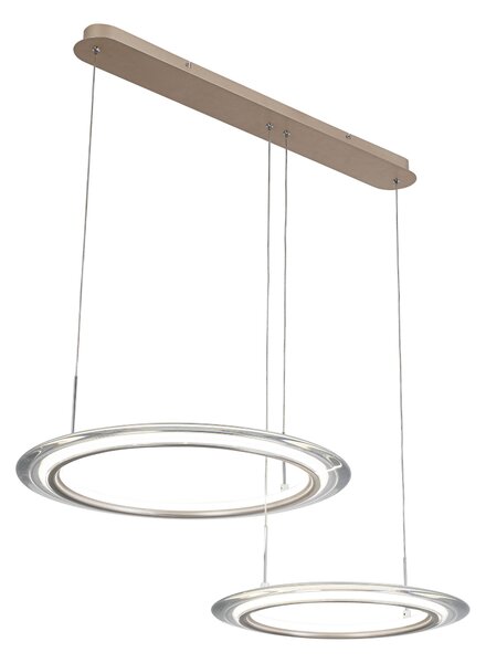 ZÁVĚSNÉ LED SVÍTIDLO, 82/55/150 cm Dieter Knoll - Závěsná LED svítidla