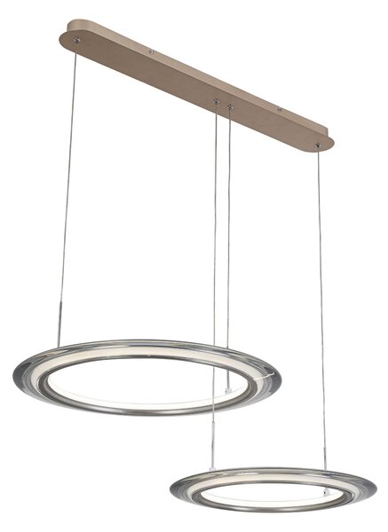 ZÁVĚSNÉ LED SVÍTIDLO, 82/55/150 cm Dieter Knoll - Závěsná LED svítidla