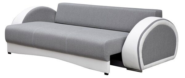 Pohovka Claris (zelená + bílá). Akce -20%