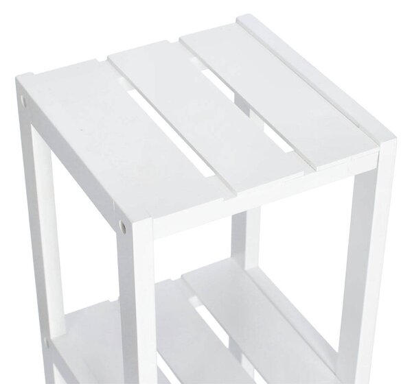 Koupelnový regál z MDF, 22 x 22 x 92 cm
