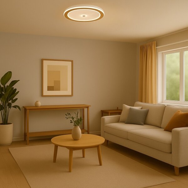 Rabalux 71282-LED Stmív. stropní svítidlo ZOFRAEL 34W/230V 3000-6500K pr.51cm+DO