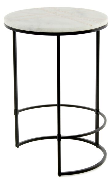 ODKLÁDACÍ STOLEK, černá, bílá - Odkládací stolky, Online Only
