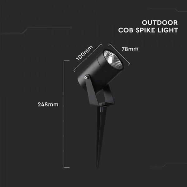 LED Venkovní lampa LED/10W/230V 3000K IP65