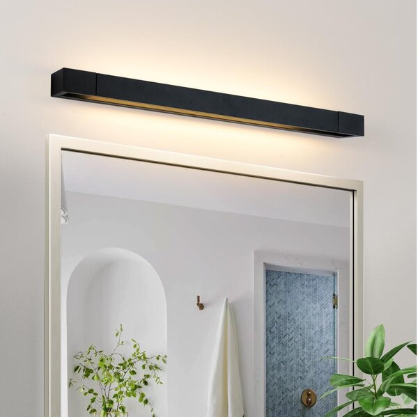 Brilagi-LED Koupelnové osvětlení zrcadla AQUA LINE LED/18W/230V 60 cm IP44 černá