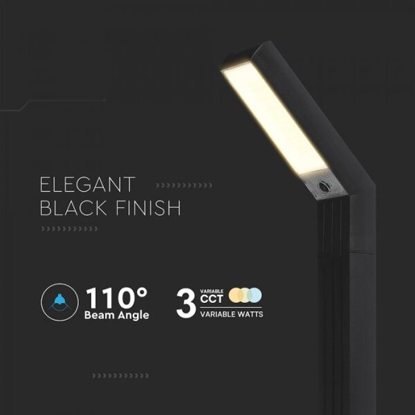 LED Solární lampa 2v1 LED/1,5W/3,7V IP65 1500 mAh