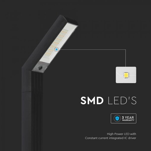 LED Solární lampa 2v1 LED/1,5W/3,7V IP65 1500 mAh