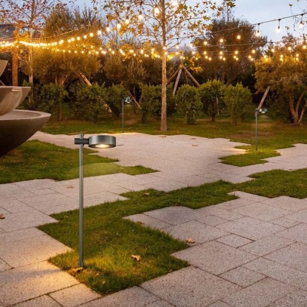 LED Venkovní lampa LED/7W/230V 3000K IP65 černá 102 cm
