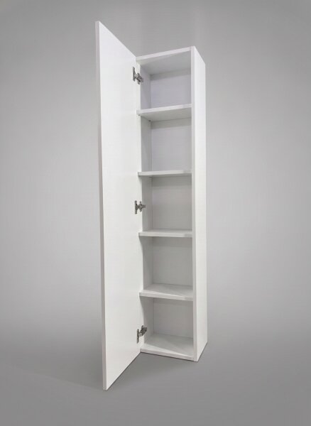 Dřevojas - Závěsná koupelnová skříňka ZYLO 35x155 cm bílá