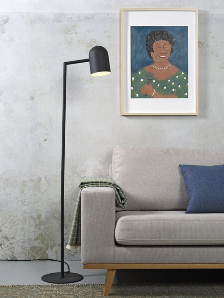 Stojací LAMPA MARSEILLE ČERNÁ