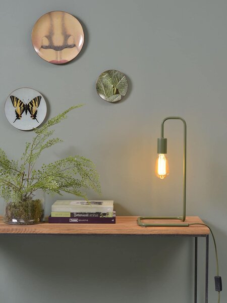 STOLNÍ LAMPA CARDIFF ŠEDÁ