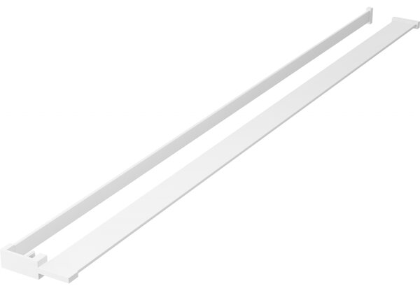 Mexen příslušenství, polička/držák na ručníky pro sprchovou zástěnu (max 140cm), bílá, 800-02-20