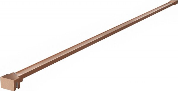 Mexen Walk-In, stabilizační rozpěra do sprchové zástěny pro sklo 6(8) mm, délka max.150cm, měděná matná, 800-01-65