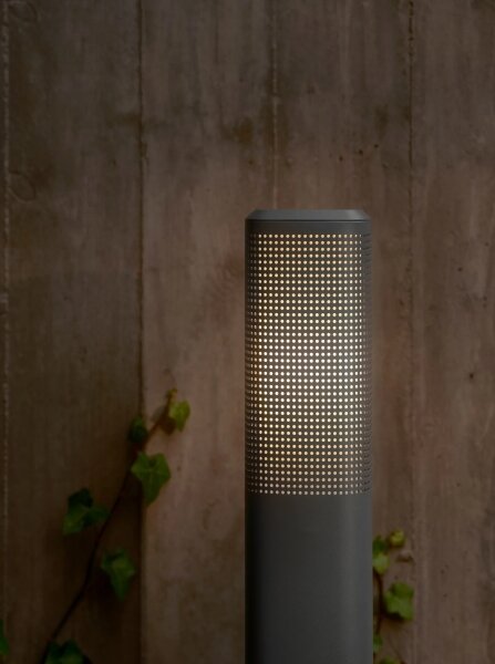 Nordlux - Venkovní lampa SIDARA 1xE27/15W/230V IP44 95 cm antracit