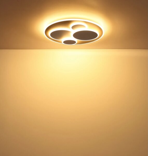 Globo 48475S - LED Stropní svítidlo MONTY LED/40W/230V 3000K pr. 49 cm