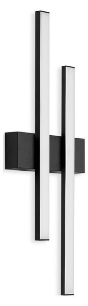 Telefunken - LED Venkovní nástěnné svítidlo 2xLED/4W/230V IP44 černá