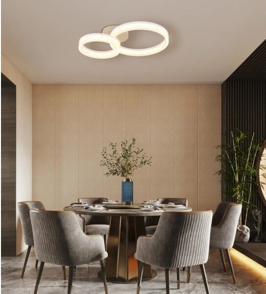 Globo 48046D2 - LED Stropní svítidlo ZARA LED/24W/230V 3000K 33x50 cm