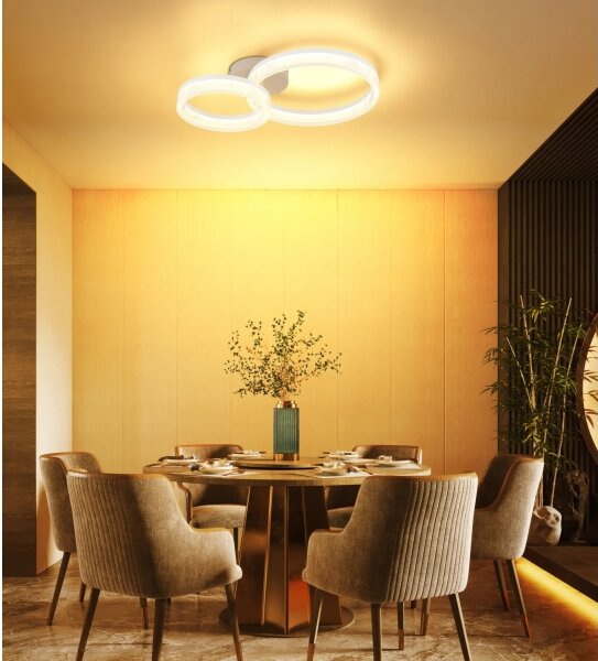 Globo 48046D2 - LED Stropní svítidlo ZARA LED/24W/230V 3000K 33x50 cm