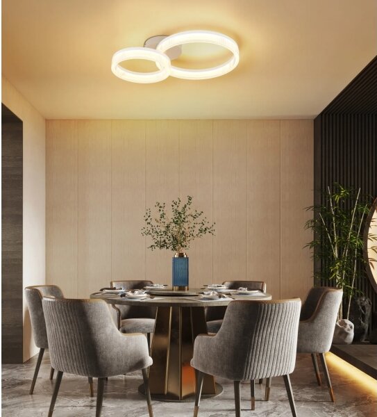 Globo 48046D2 - LED Stropní svítidlo ZARA LED/24W/230V 3000K 33x50 cm